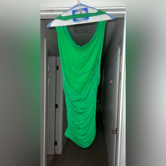 Mini Green Dress - HELLO MOLLY - Picture 6 of 6